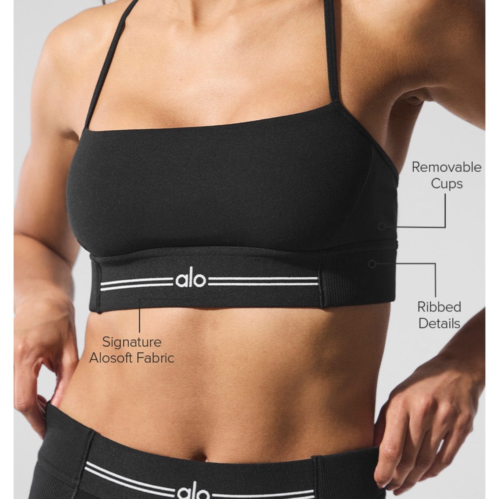 Alo Black Sports Bra